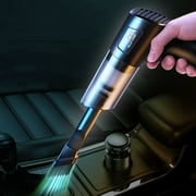 YOLOKE Portable Vacuum Cleaner Cordless, High Suction, Wet\u0026Dry Hand Vacuum Cleaner Portable Rechargeable Car Vacuum Cleaner for Car Home Office